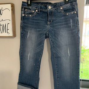 LIKE NEW ✨ GRACE IN L.A.  Cropped Capri Jeans